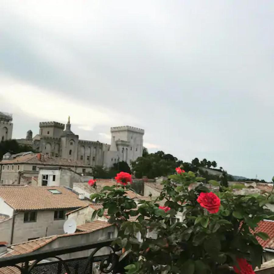 Magnifique Appartement De Charme Avec Vue Sur Le Palais Des Papes A Avignon Wifi Gratuit Ngoại thất bức ảnh