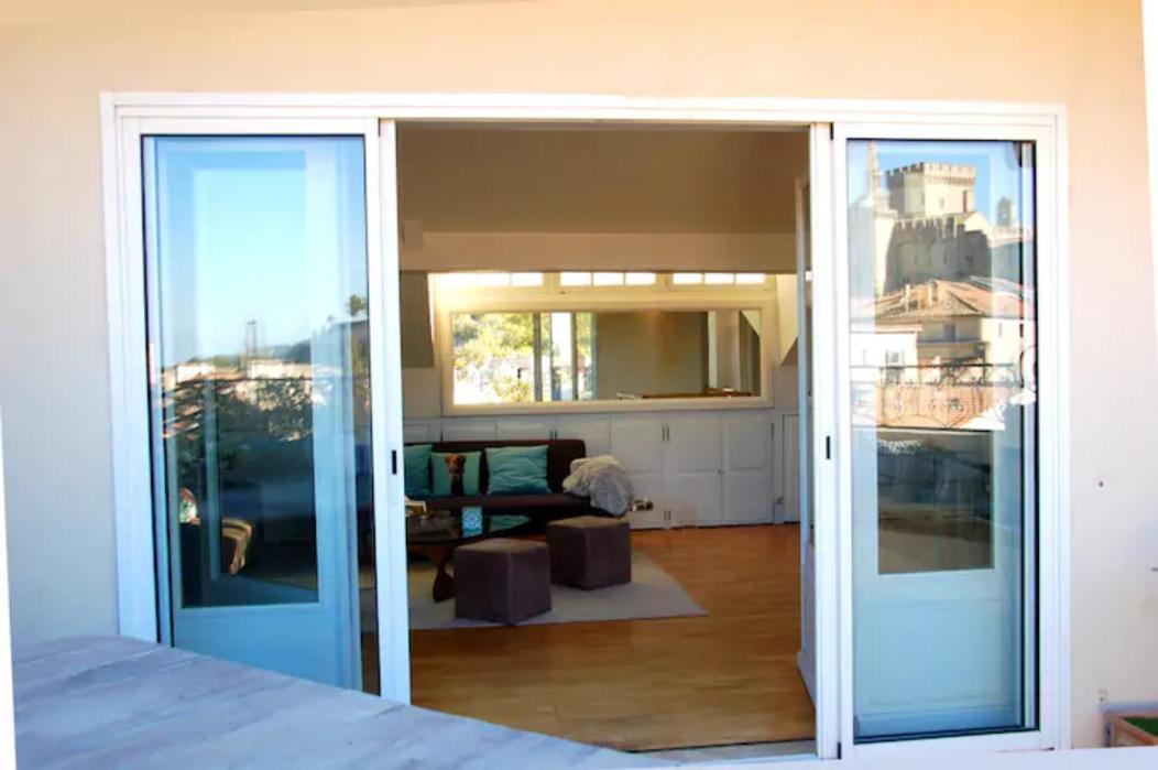 Magnifique Appartement De Charme Avec Vue Sur Le Palais Des Papes A Avignon Wifi Gratuit Ngoại thất bức ảnh
