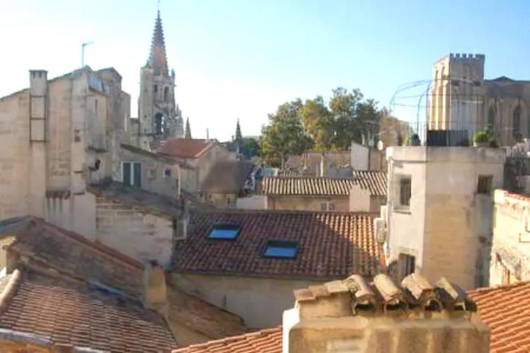 Magnifique Appartement De Charme Avec Vue Sur Le Palais Des Papes A Avignon Wifi Gratuit Ngoại thất bức ảnh